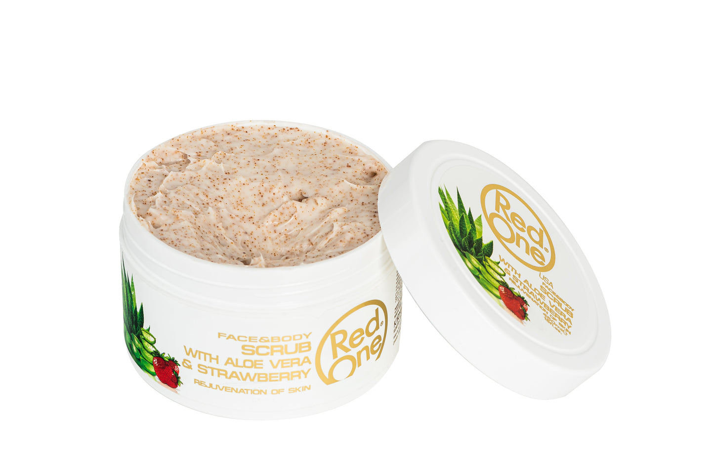 Red One Exfoliante Facial Hombre Barbería Scrub With Aloe V