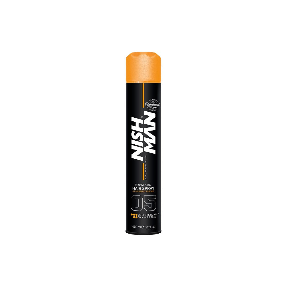 Laca NishMan Pro Styling Hair Spray 05 Ultra Fuerte 400 M