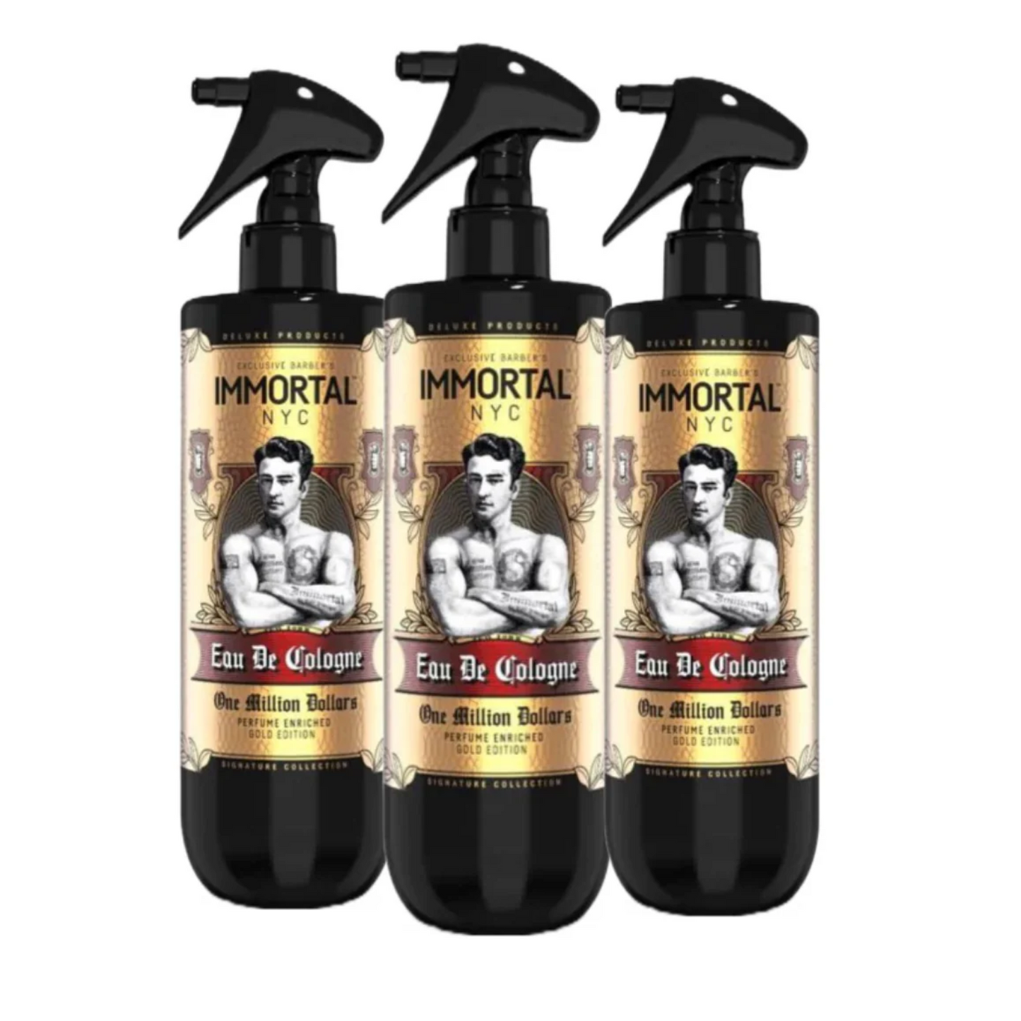 IMMORTAL NYC Después del Afeitado Colonia One Million Dollars 500ML
