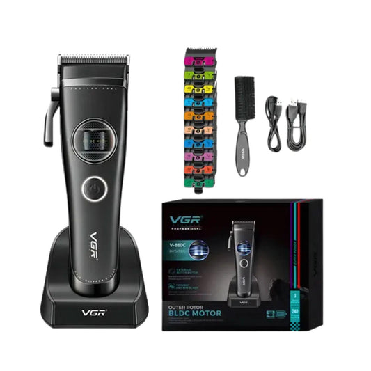 Máquina Cortar Pelo VGR880C Cerámica Motor Rotatech Negro