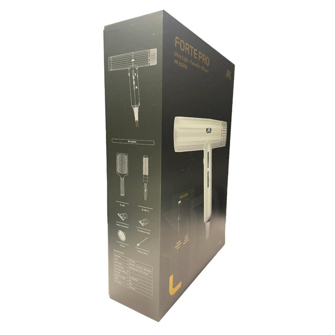 Secadora De Pelo Profesional JRL Forte Pro Ultra livano Blanco