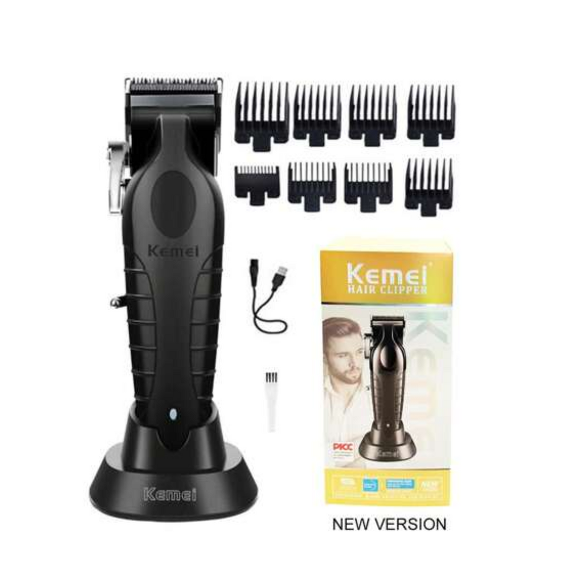Duo Kemei Trimmer KM-2299 y Clipper KM-2296