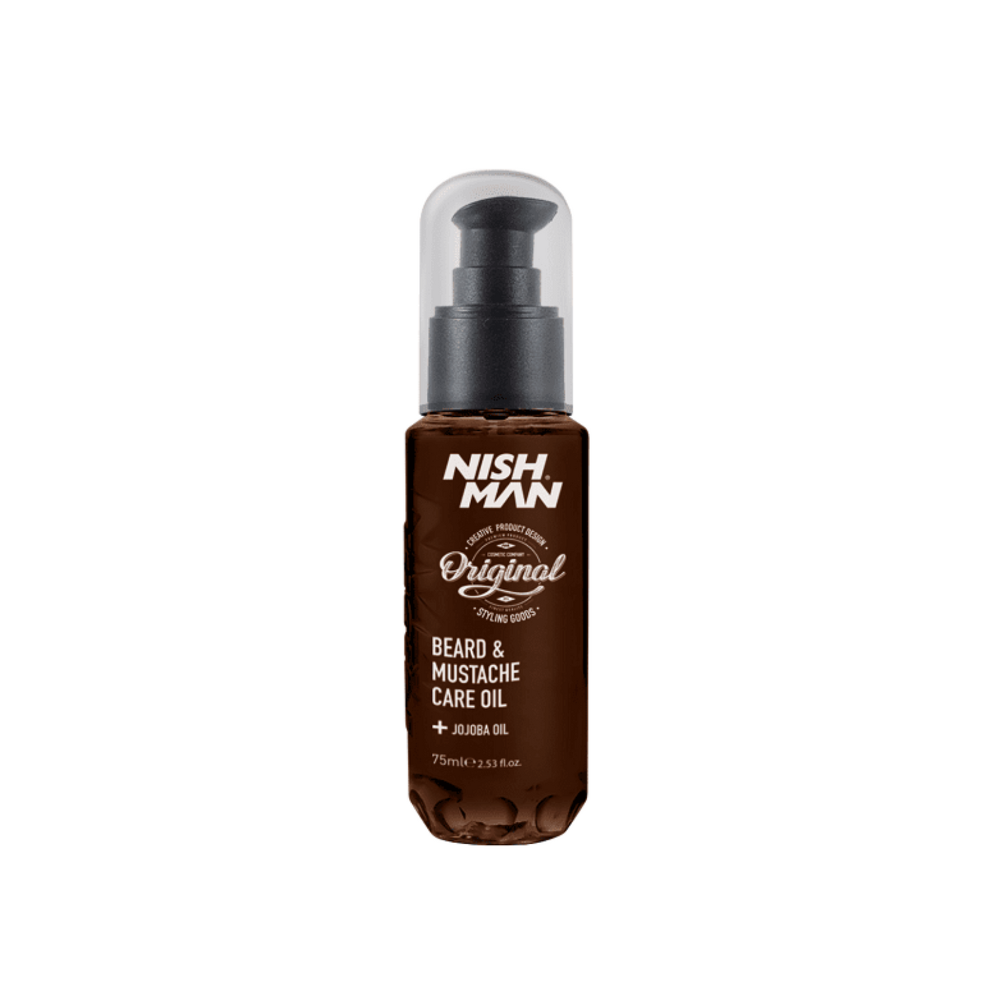 NishMan Aceite para el Cuidado de Barba y Bigote 75ml
