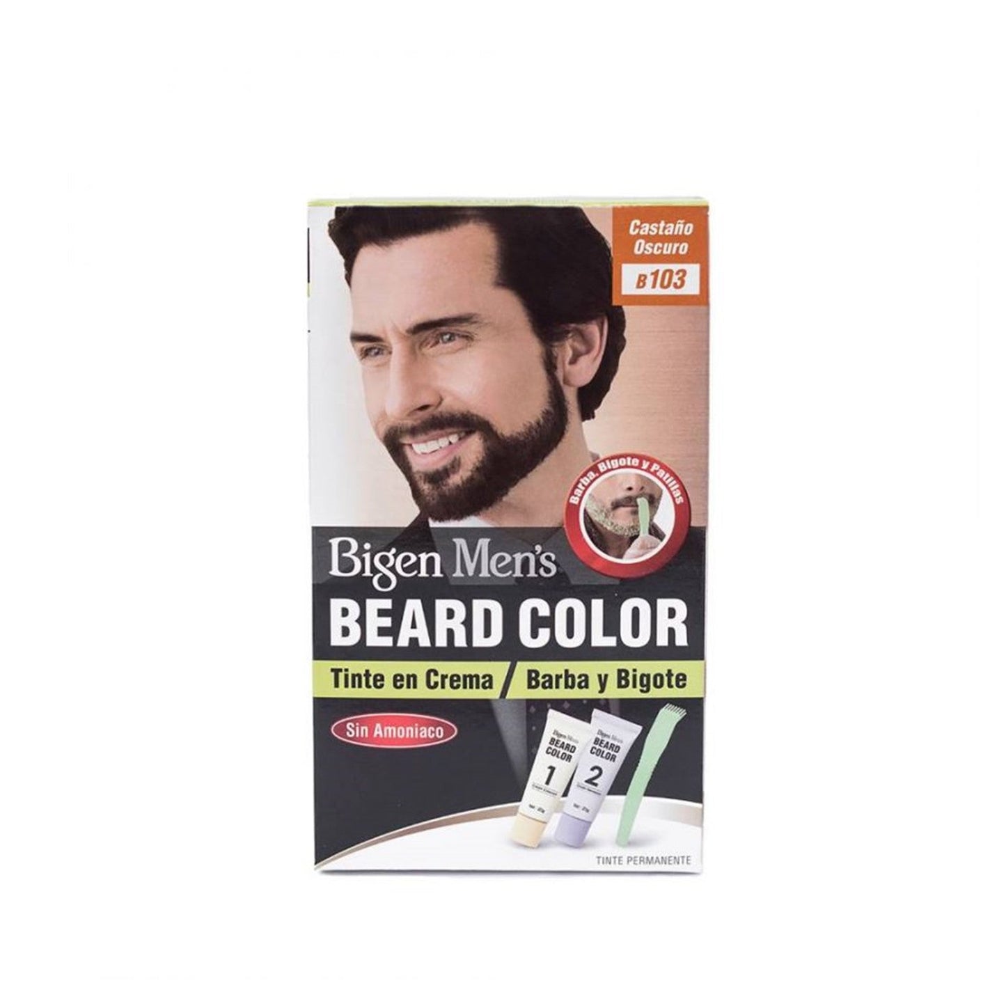 Tinte Para Barba Beard Cokor #B103 Castaño Oscuro