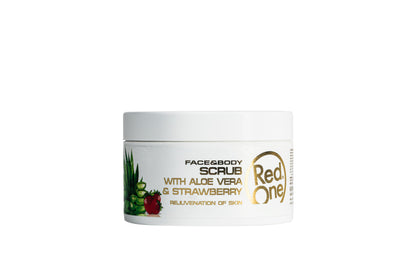 Red One Exfoliante Facial Hombre Barbería Scrub With Aloe V