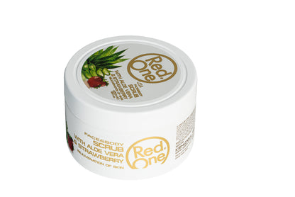 Red One Exfoliante Facial Hombre Barbería Scrub With Aloe V