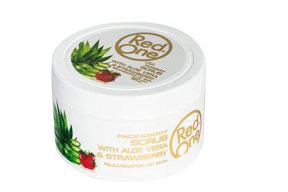 Red One Exfoliante Facial Hombre Barbería Scrub With Aloe V