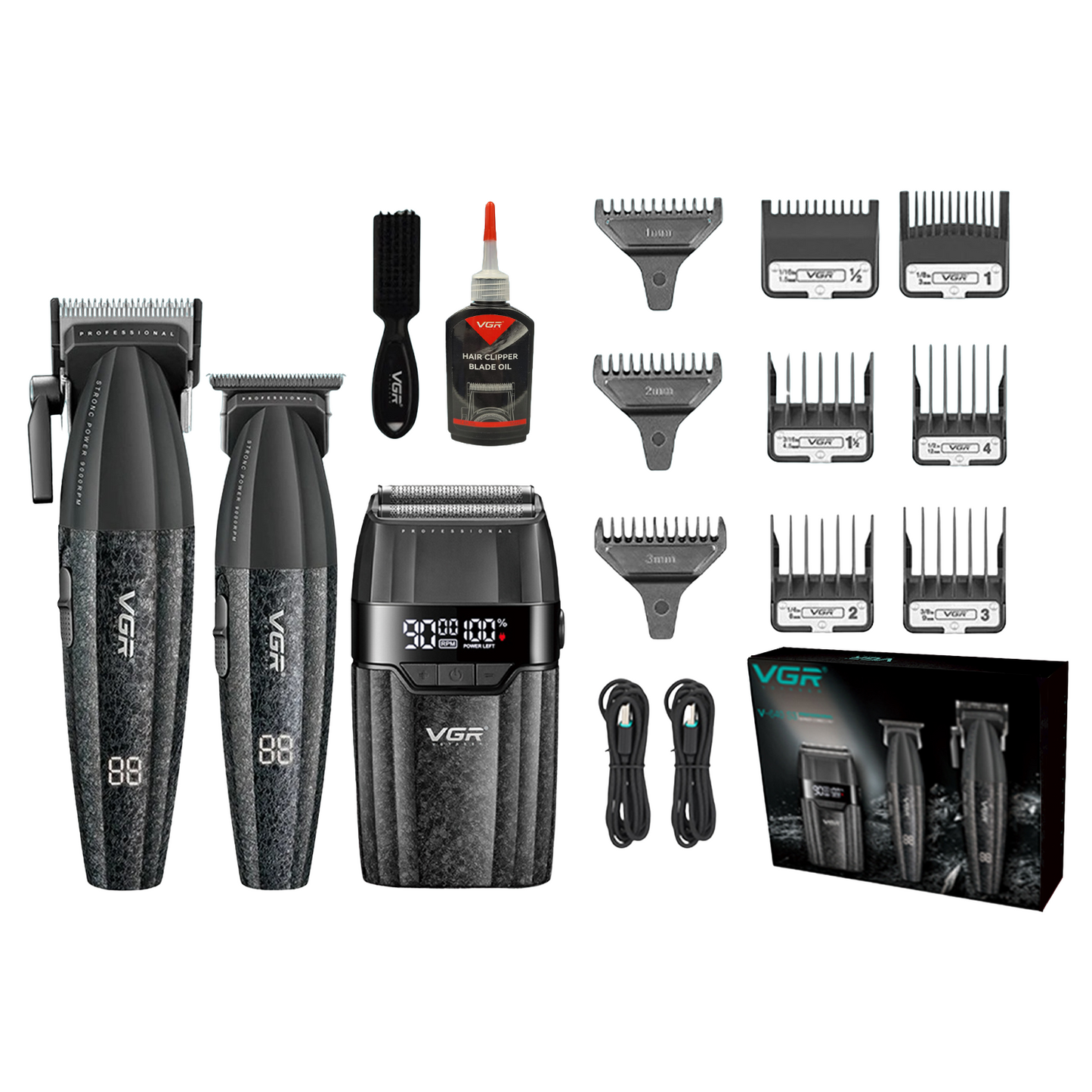 VGR Barber Combo V-640S3