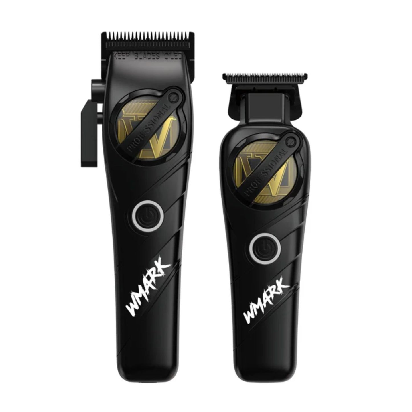 Kit Cortadora De Pelo + Trimmer Detailer Wmark NG-8613 Negro