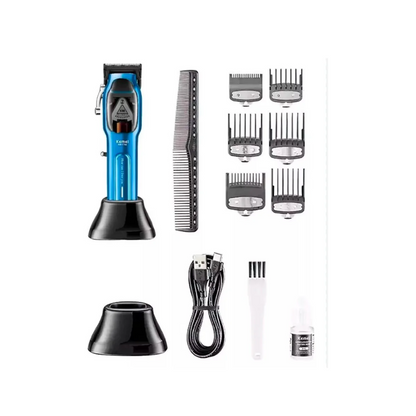 Clipper Kemei KM-1763 9000RPM Con Base De Carga