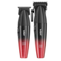 Combo VGR Profesional V640 Clipper y Trimmer 9000RPM Rojo