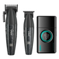 Combo Barber VGR Clipper y Trimmer V-640 y Shaver V-377 Negro