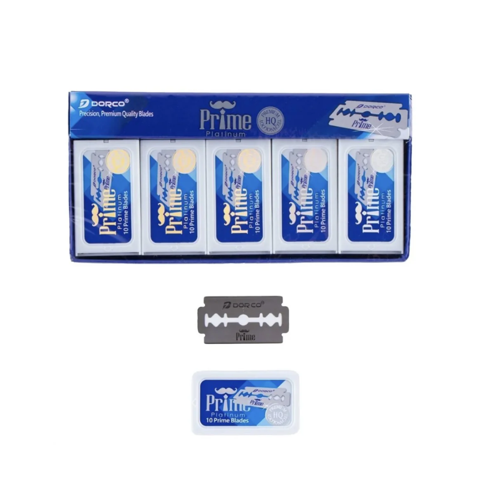 Display De Hojillas Dorco Prime Platinum Para Navaja 100 FILOS