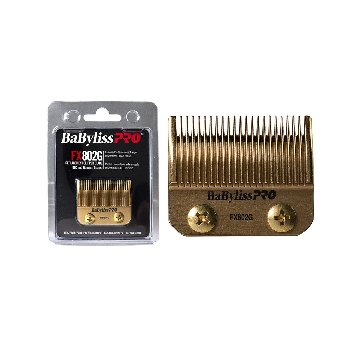 Babyliss Pro Cuchilla De Repuesto Máquina Fx870 Gold B802G