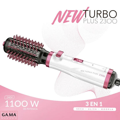 Cepillo Secador Y Voluminizador 3 en 1 New Turbo 2300 Gama