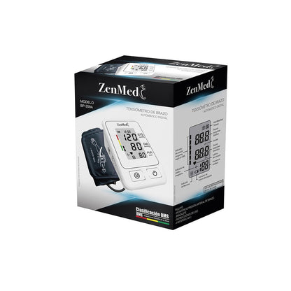 Toma Presión Digital De Brazo Automatico Zenmed