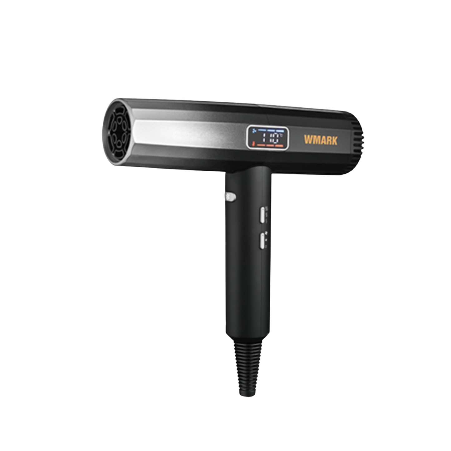 Secador De Cabello Wmark Pro. 2000w Ultra Ligera Silver