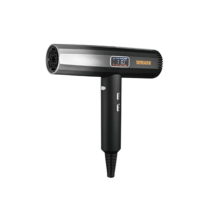 Secador De Cabello Wmark Pro. 2000w Ultra Ligera Silver