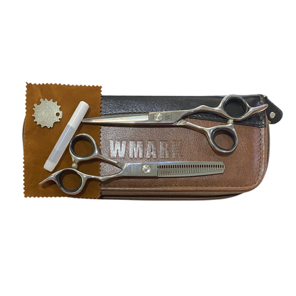 Set De Tijeras Para Corte De Cabello WMARK NG-001 6"