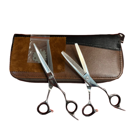 Set De Tijeras Para Corte De Cabello WMARK NG-001 6"