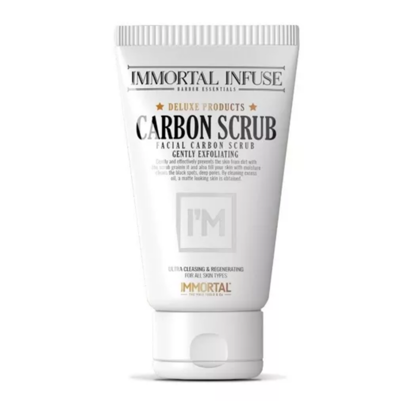 IMMORTAL NYC Mascarilla Carbon Scrub Facial Exfoliante 150Ml