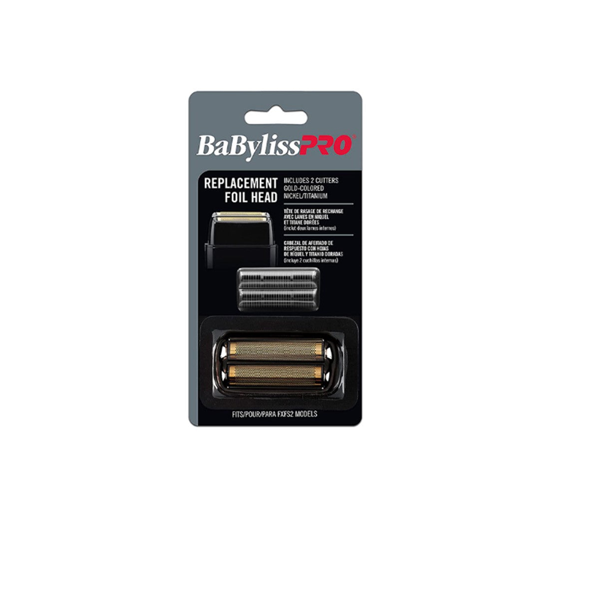 Repuesto Shaver Babyliss Pro Foil FX02 Negro FXRF2B