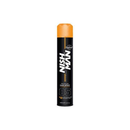 Laca NishMan Pro Styling Hair Spray 05 Ultra Fuerte 400 M