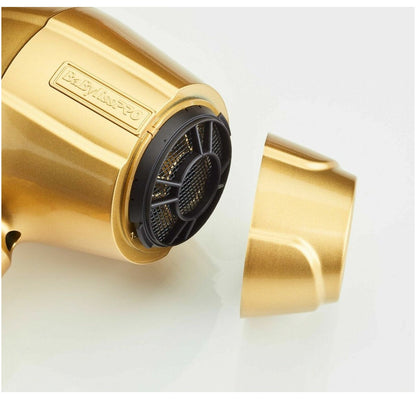 Secador de pelo Babyliss Pro Gold FX barberia 2000w Italia