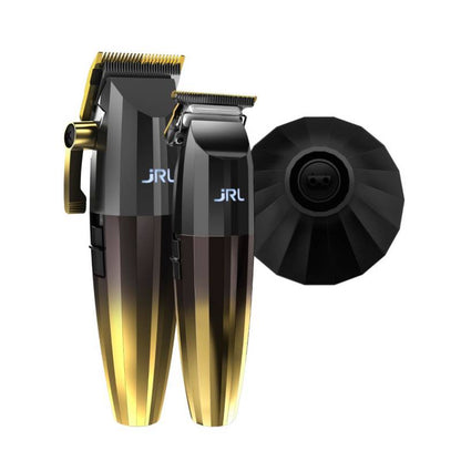 Combo JRL Clipper, Trimmer Y Base de Carga Gold Edicion