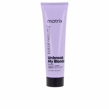 Crema Para Peinar Matrix Cabello Rubio Decolorardo Sin Sulfatos Unbreak my Blonde 150 ML