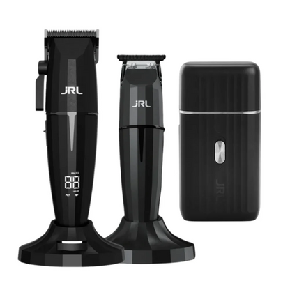 Barber Combo JRL Onyx Negro Clipper, Trimmer y Shaver