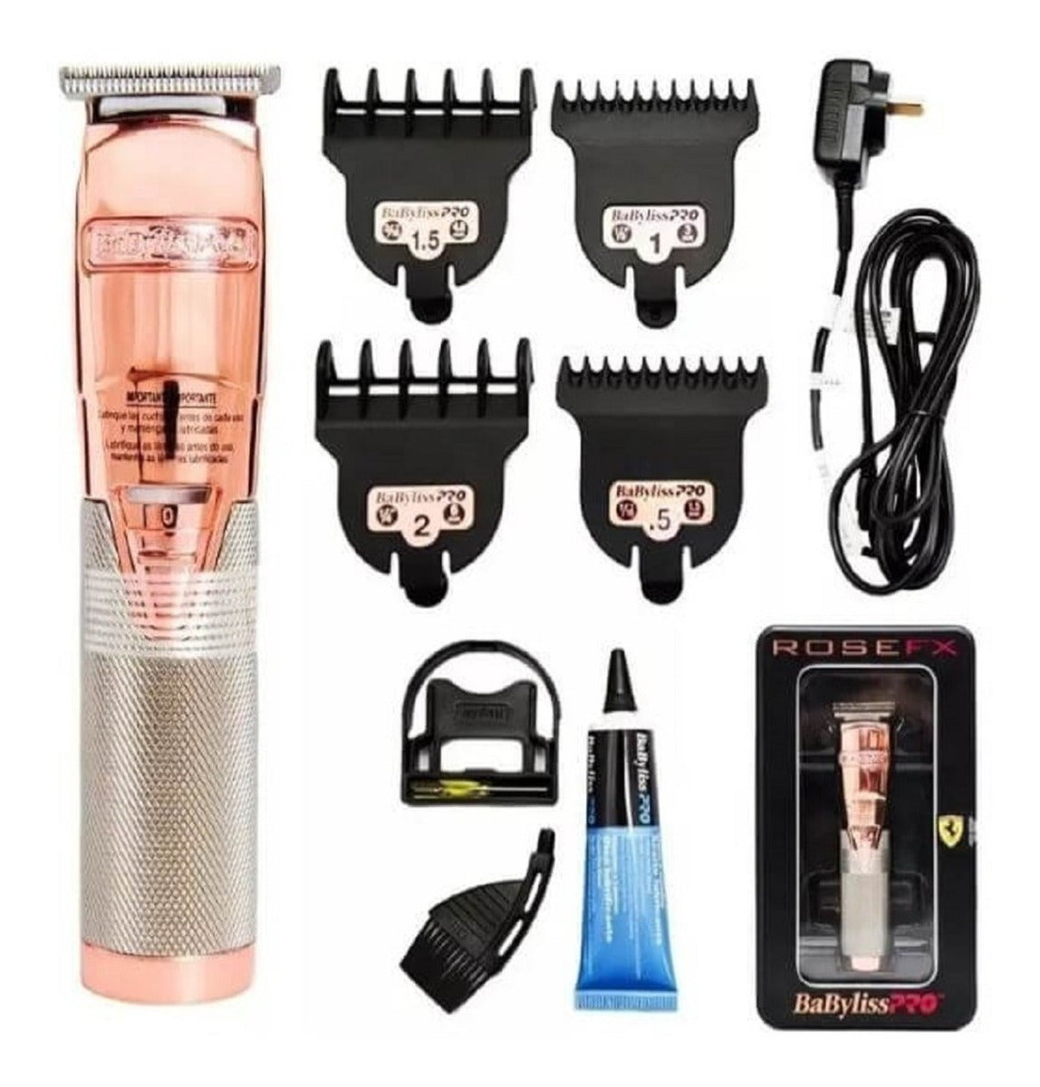 Trimmer Profesional Patillera Rose Fx Babylisspro B788rguz