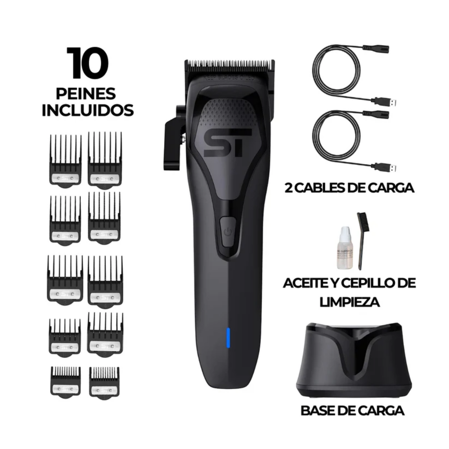 Maquina Cortapelo Supreme Trimmer Darkstar 72 Negro