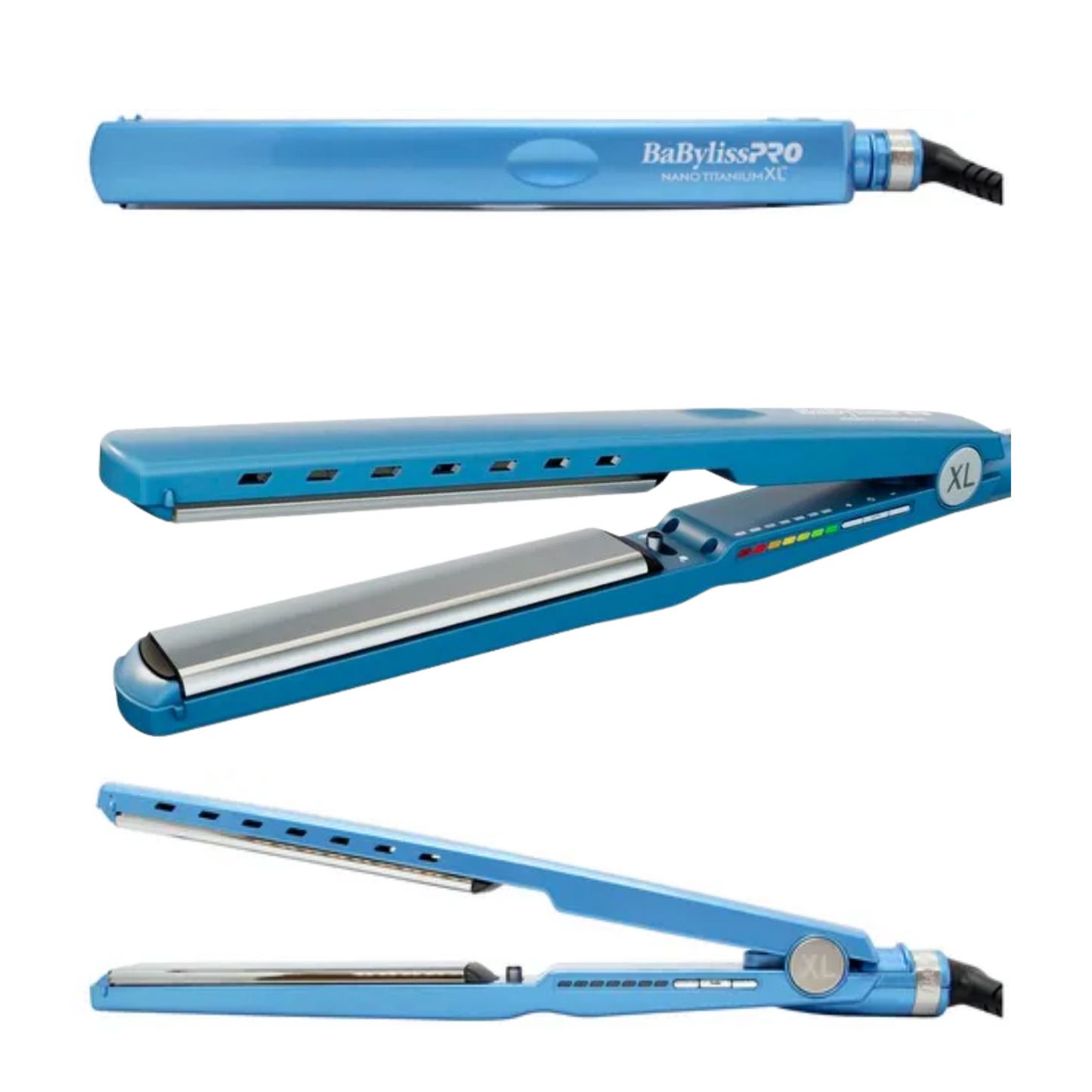 Babyliss Nano Titanium Plancha Alisado 9091 Xl Humedo Seco