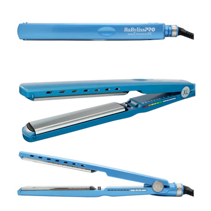 Babyliss Nano Titanium Plancha Alisado 9091 Xl Humedo Seco