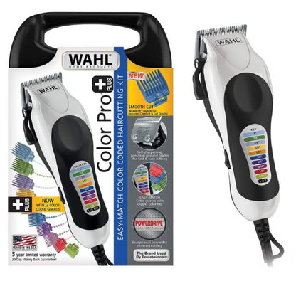 Maquina De Cortar Pelo Colorpro Plus Wahl Kit Profesional