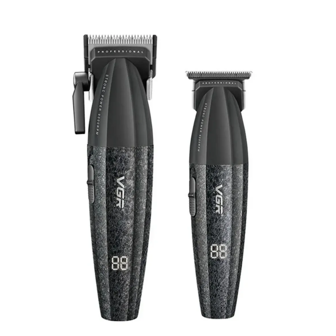 Combo VGR Profesional V640 Clipper y Trimmer 9000RPM Negro