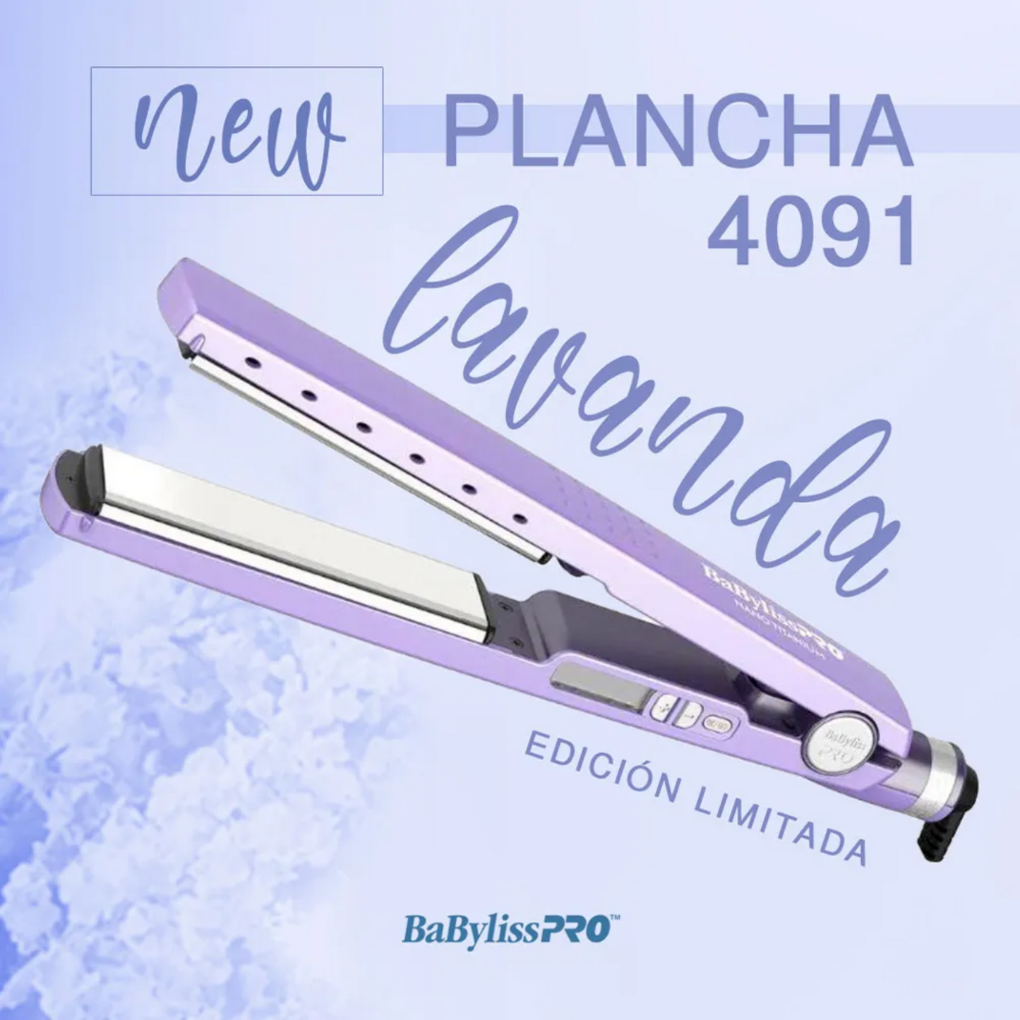 Combo Cepillo Secador 64mm y Plancha Iónica 4091 BaBylissPRO