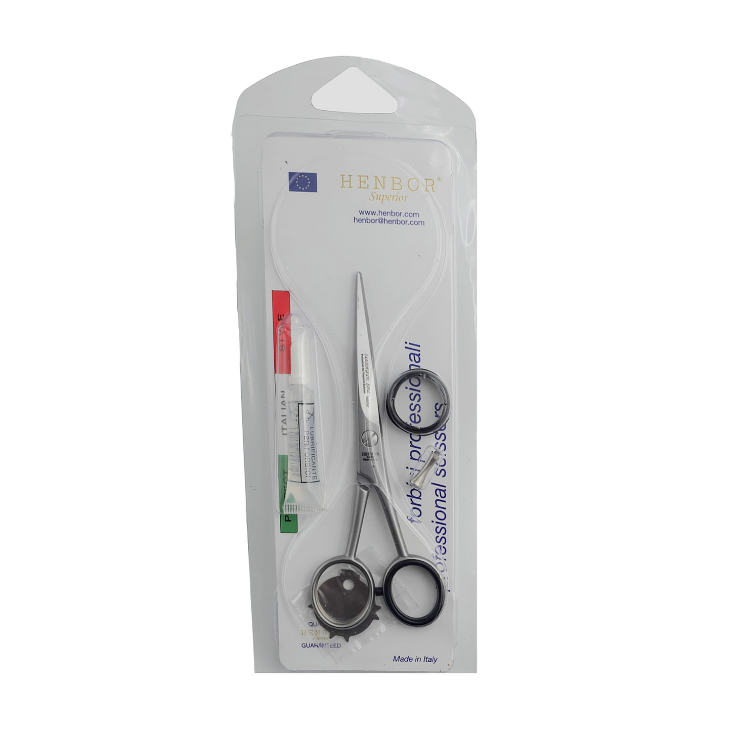 Tijera Henbor Italiana MicroDentada 800 Barber Line 6,5''