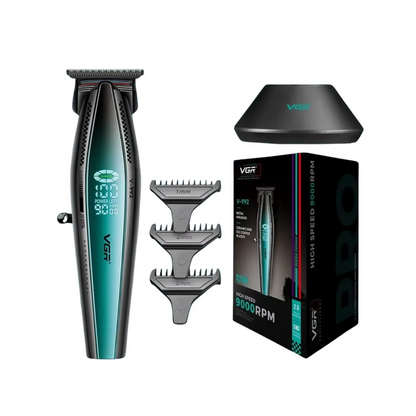 Barber Combo VGR 270 Clipper y Trimmer V992 9000RPM