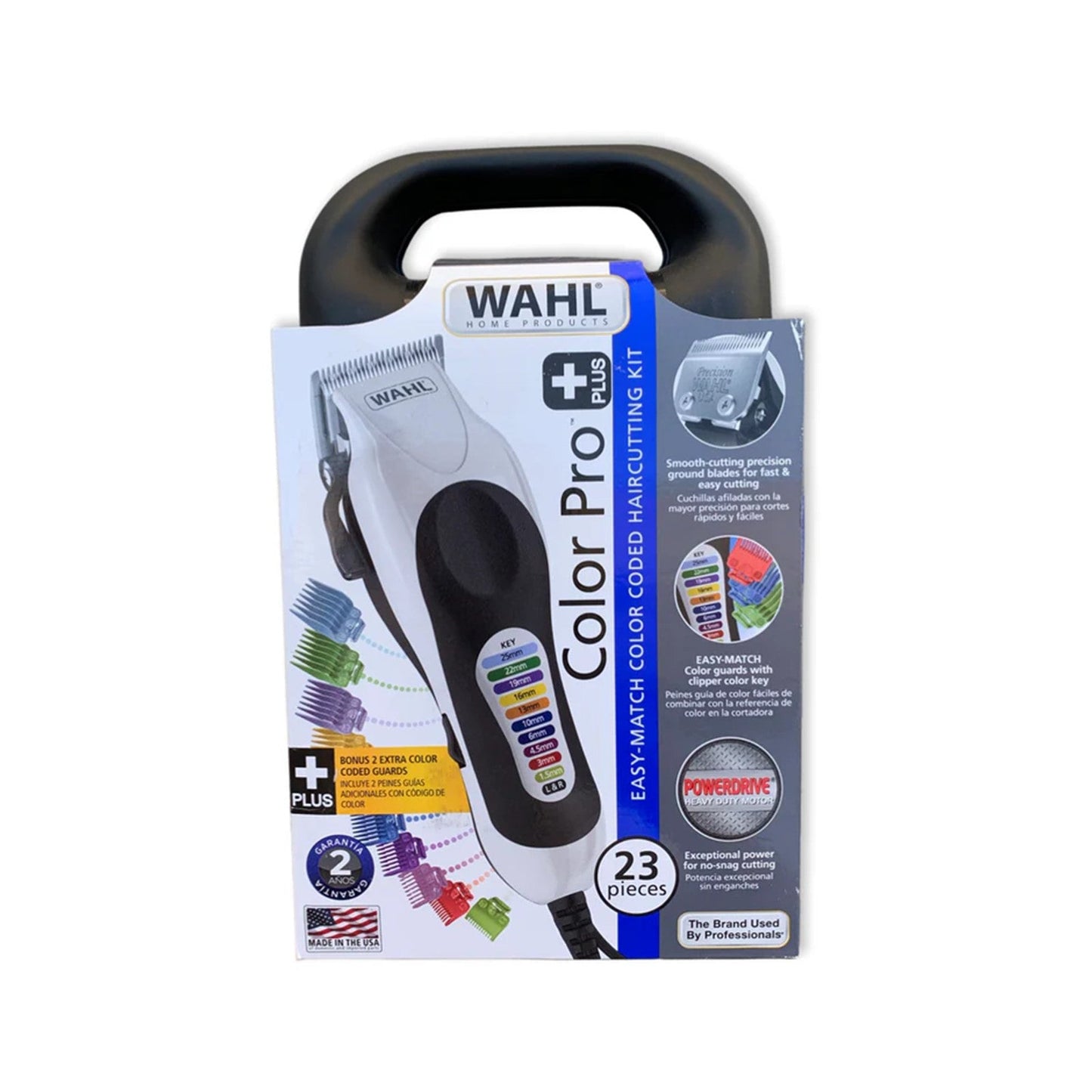 Maquina De Cortar Pelo Colorpro Plus Wahl Kit Profesional