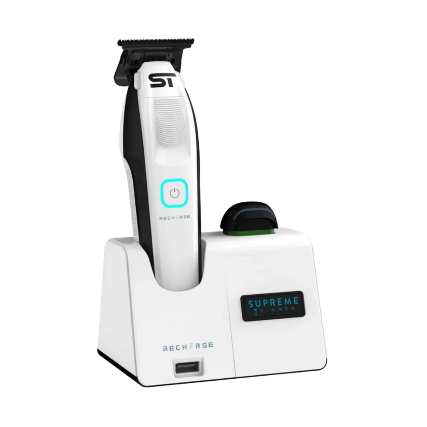 Maquina Patillera Supreme Trimmer Recharge Blanco