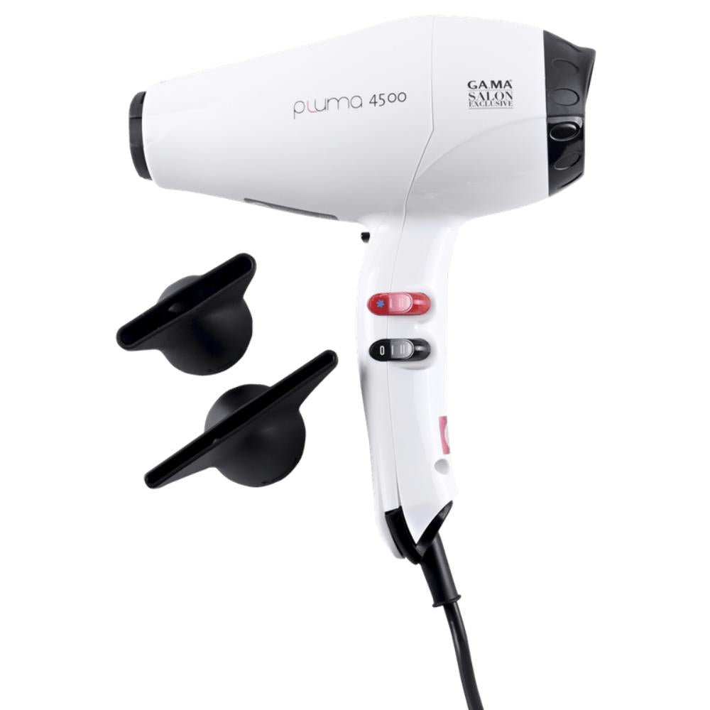 Secador De Pelo Gama Pluma 4500 Oxy Active 2400w Blanco