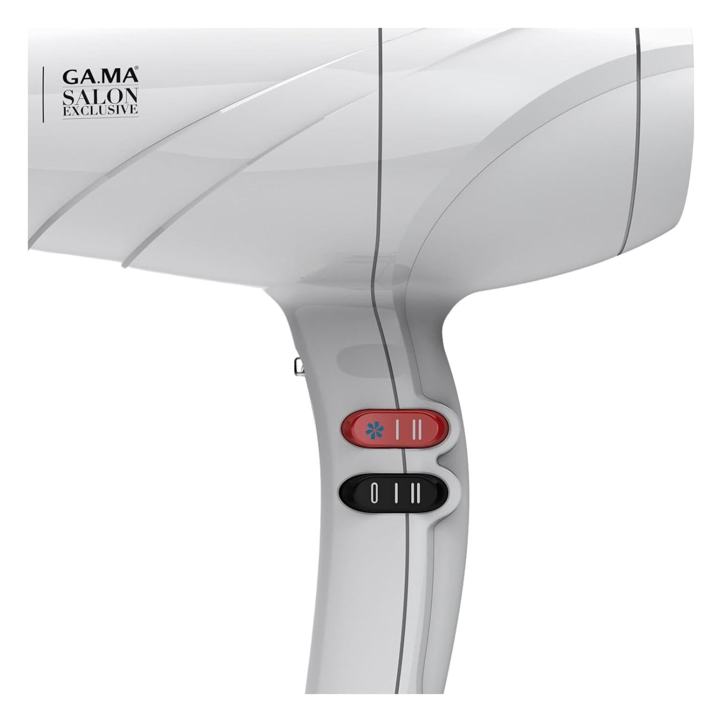 Secador De Pelo Gama Pluma 5500 Ion System Oxy Active Blanco