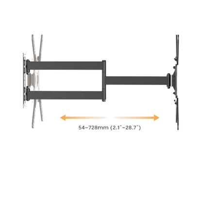 Soporte TV con Brazo Extra Largo 23"-65" Hasta 35 KG