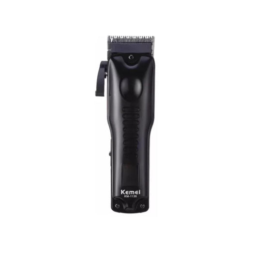 Clipper Kemei 1136  Inalambrica Negro
