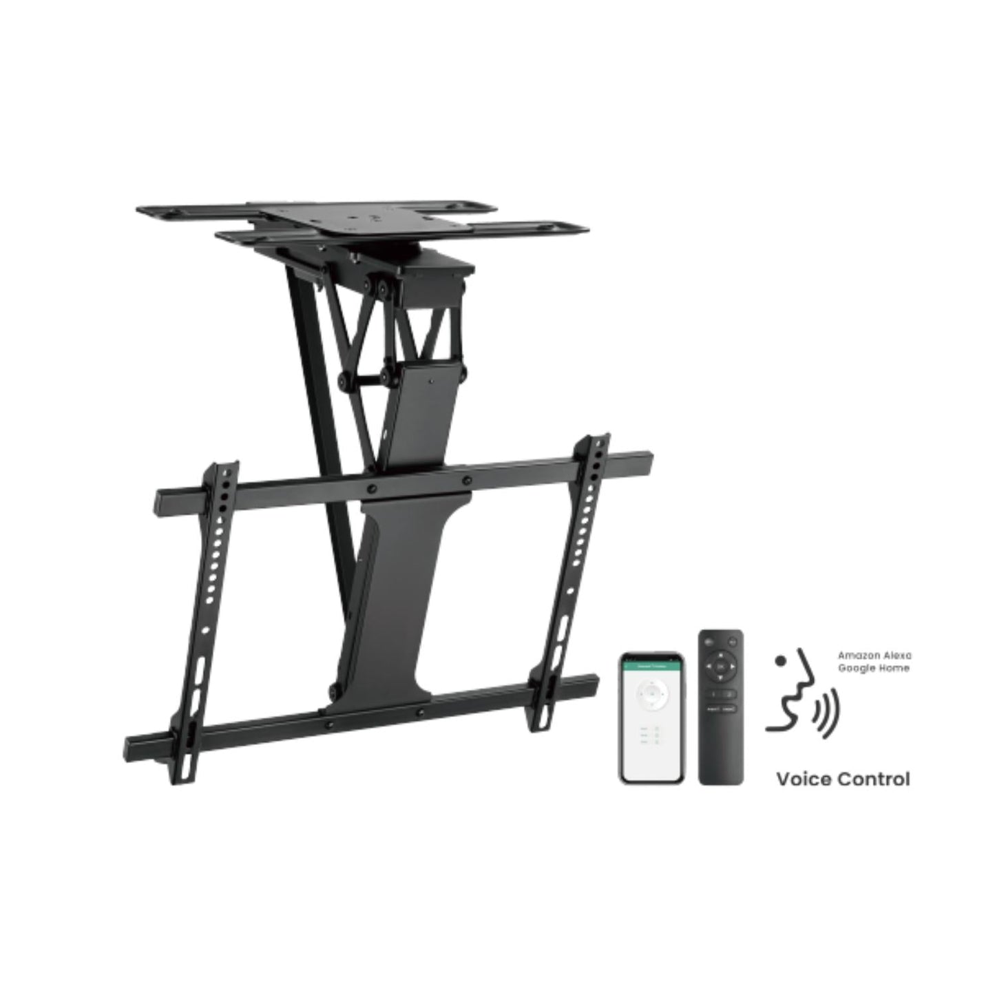 Soporte de TV de Techo Eléctrico Motorizado para de 32"-70"