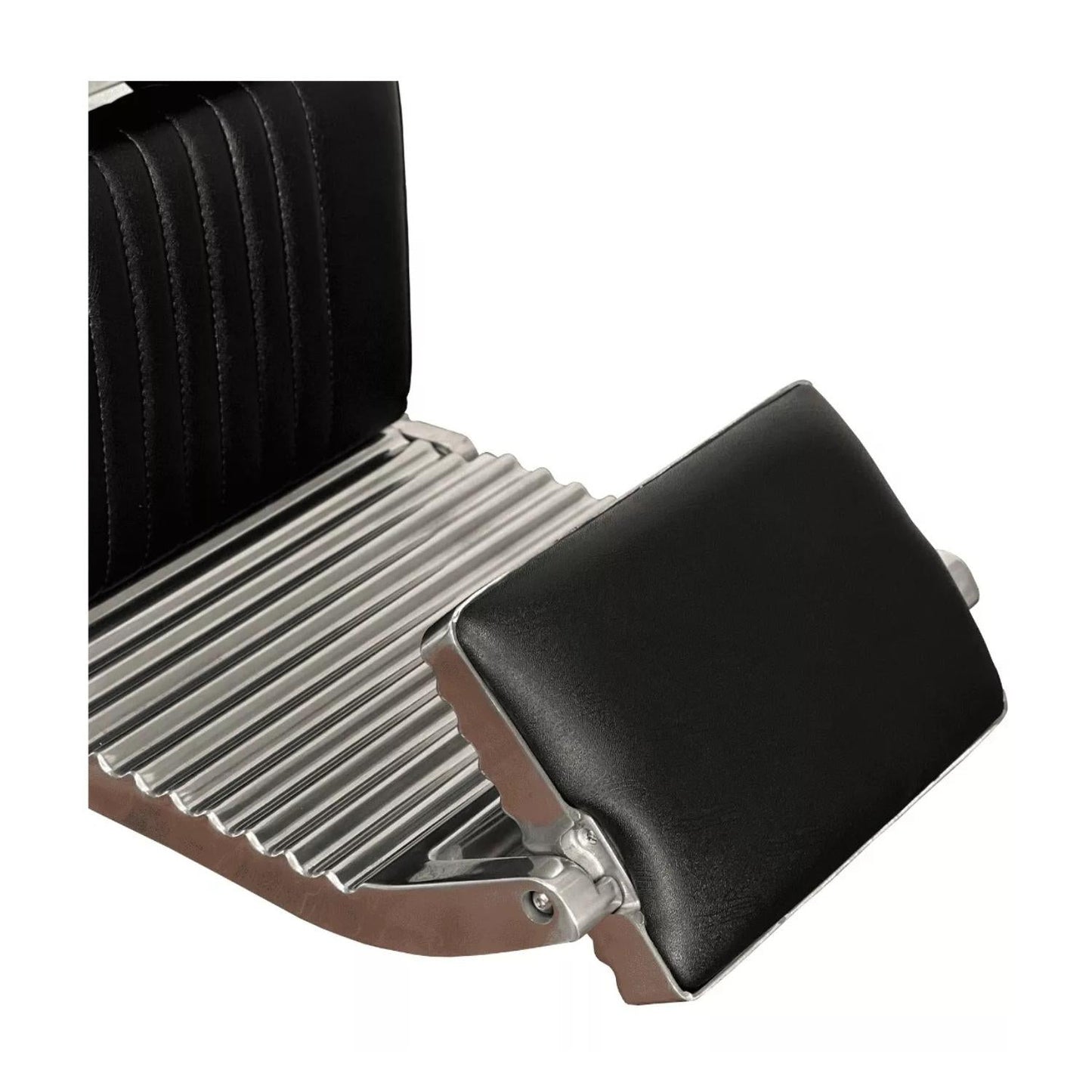 Sillón de Barbería Lincoln Negro Moderno para Barberías