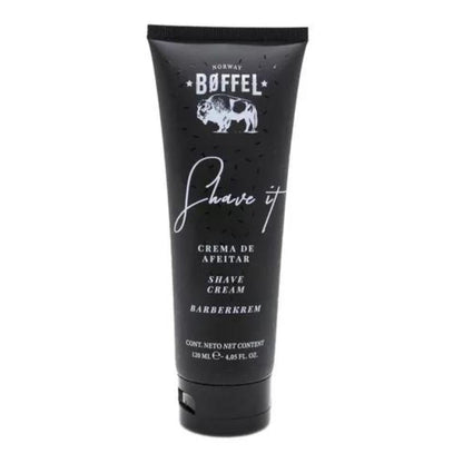 BOFFEL® Shave It Crema De Afeitar Barba Espuma Barberia 120ml