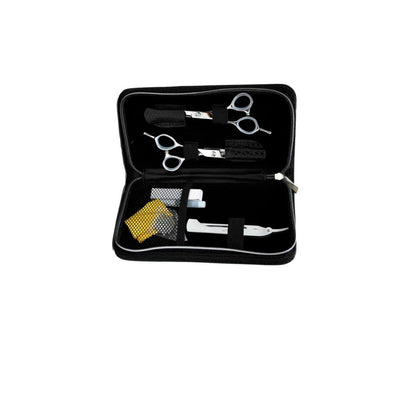 Set De Tijera Zurdo Para Barbero Rotger Filo Navaja
